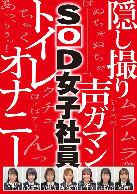 業務時間内のトイレ休憩中に声をガマンしながらもこっそり絶頂していたSOD女子社員7名隠し撮り 画像1