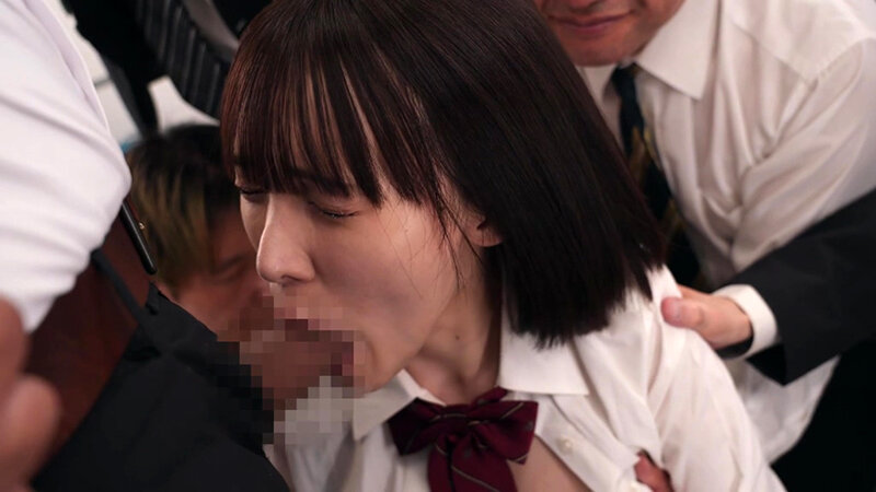 痴●集団に完堕ちした通学中の女子校生 白石もも 画像12